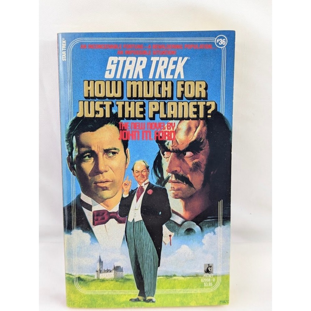 Pocket Books Paperback Star Trek How Much For Just The Planet #36